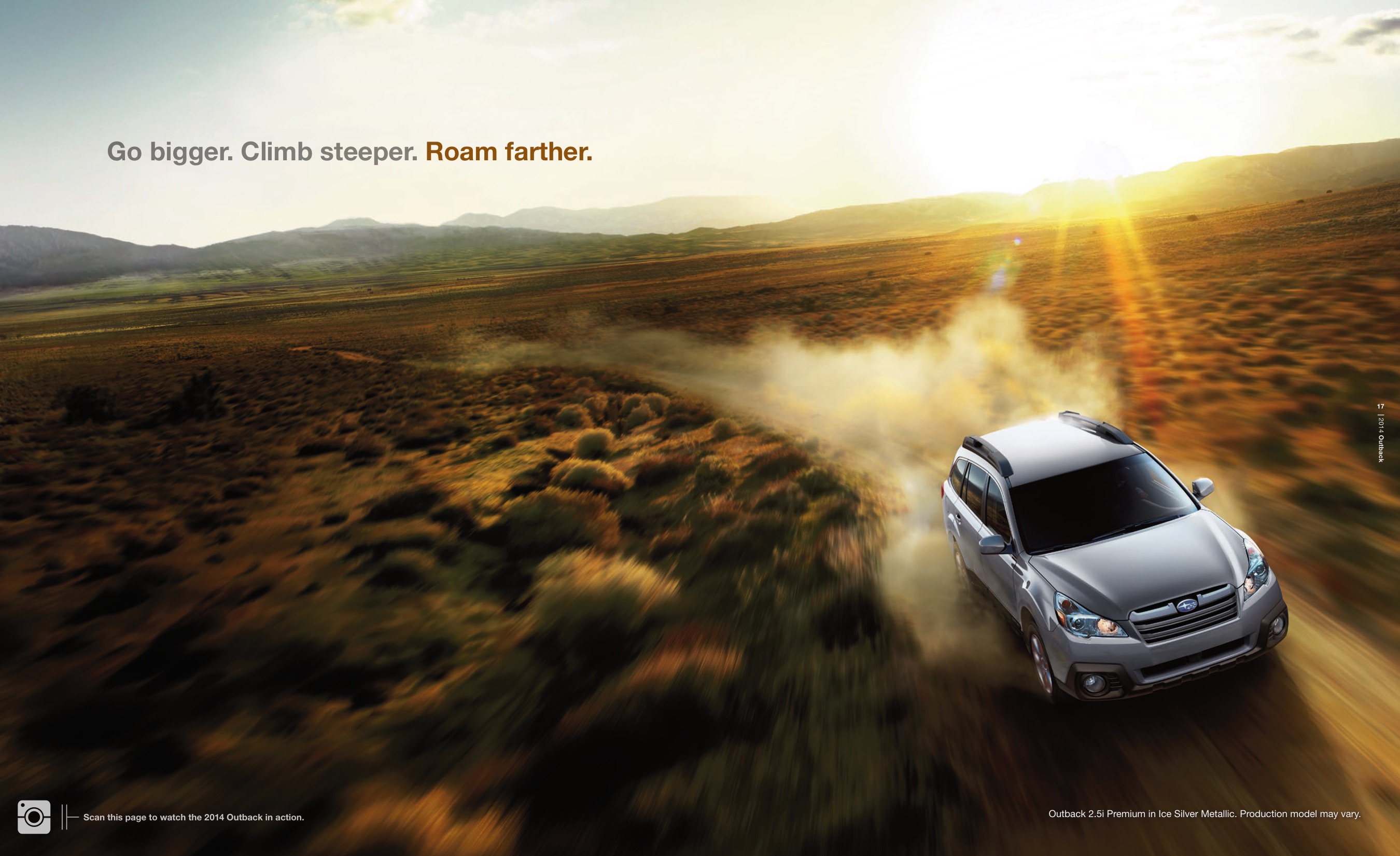 2014 Subaru Outback Brochure Page 2